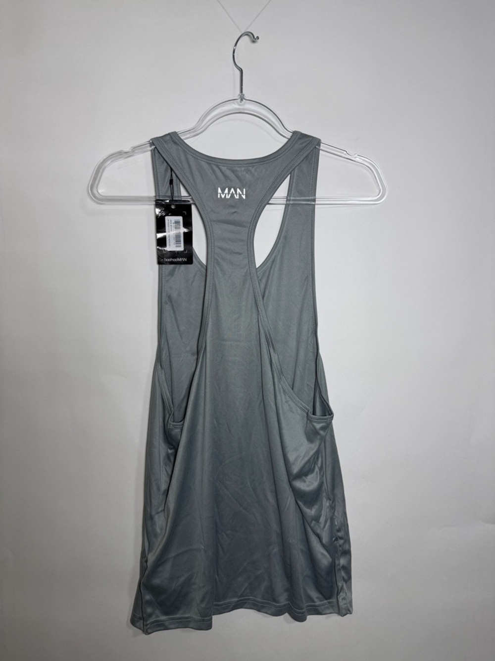 Man Active Poly Gym Racer Vest - Picture 3 of 3